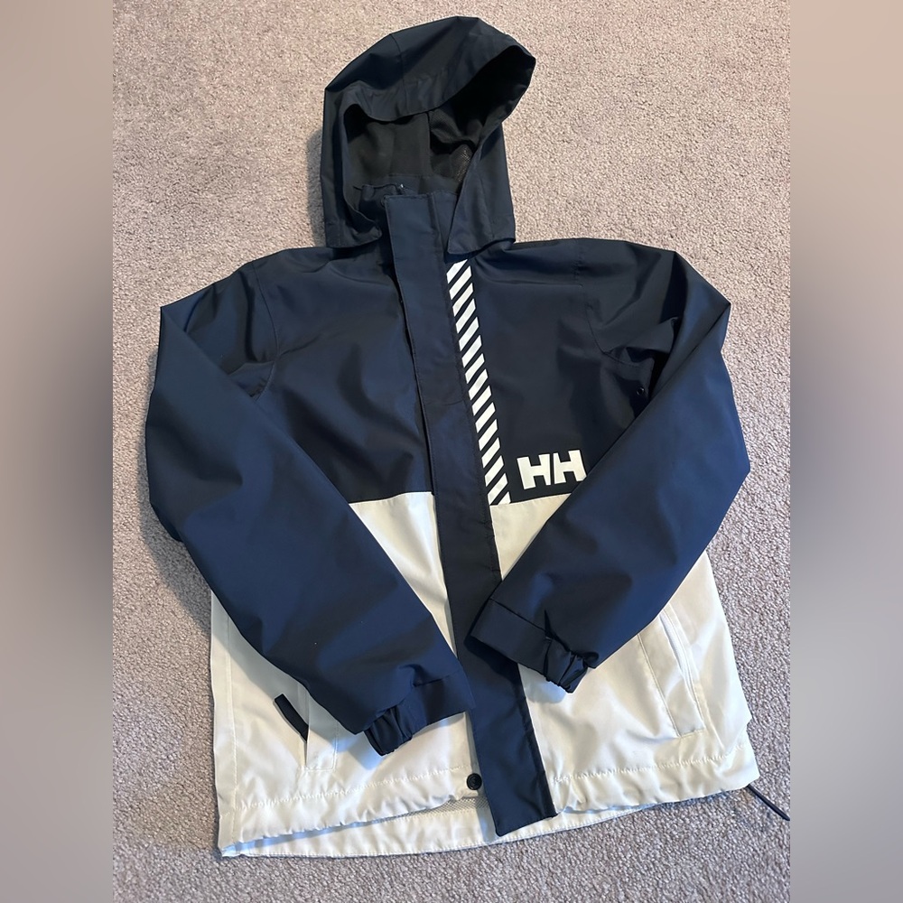 Boys Helly Hansen Rain Jacket size 10
